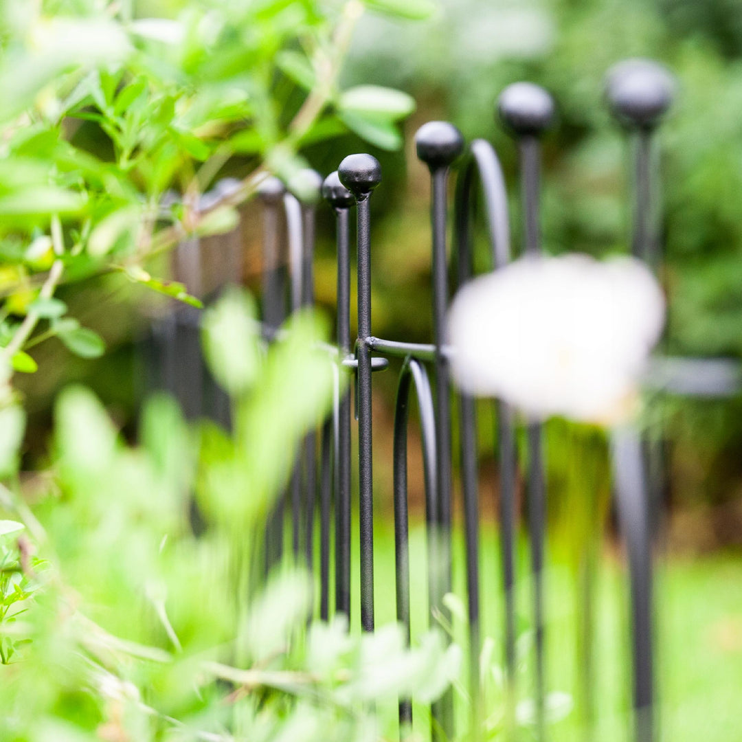 Gartenzaun Metall 70 × 60 cm