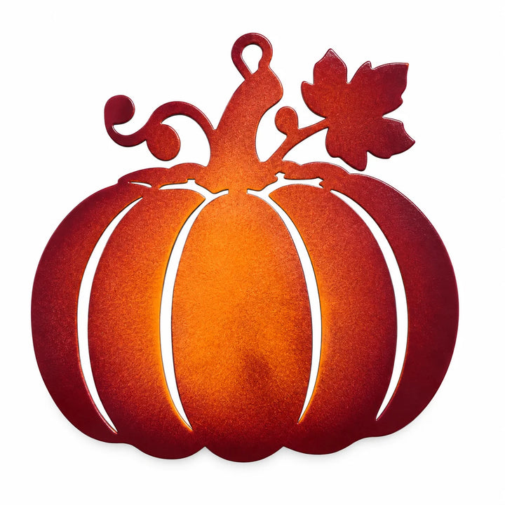 Metallanhänger KÜRBIS – farbenfrohe Herbst- und Halloween-Dekoration