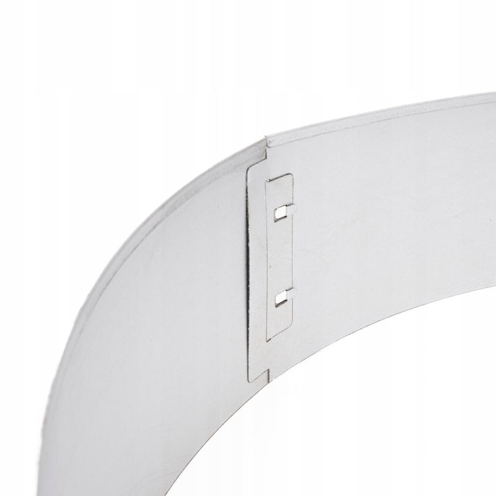 Rasenkante Metall Aluzinc – flexible Beeteinfassung, 1 m