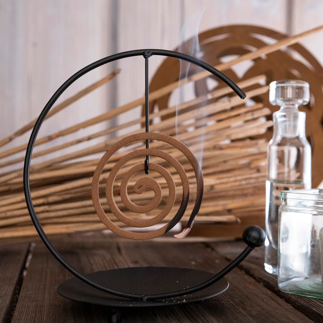 Halter für Mückenspiralen – Metallständer für Garten & Terrasse