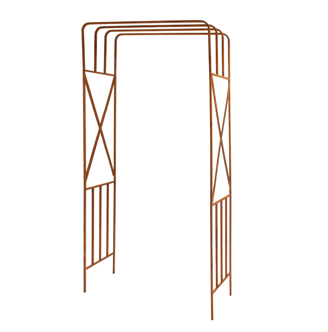Rosenbogen Pergola aus Metall – Rankhilfe für Garten, 220 cm