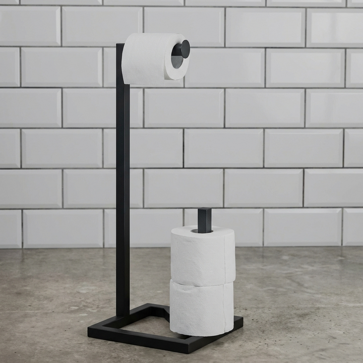 Loft Toilettenpapierständer aus Metall – Moderner Badständer im Industrial Design